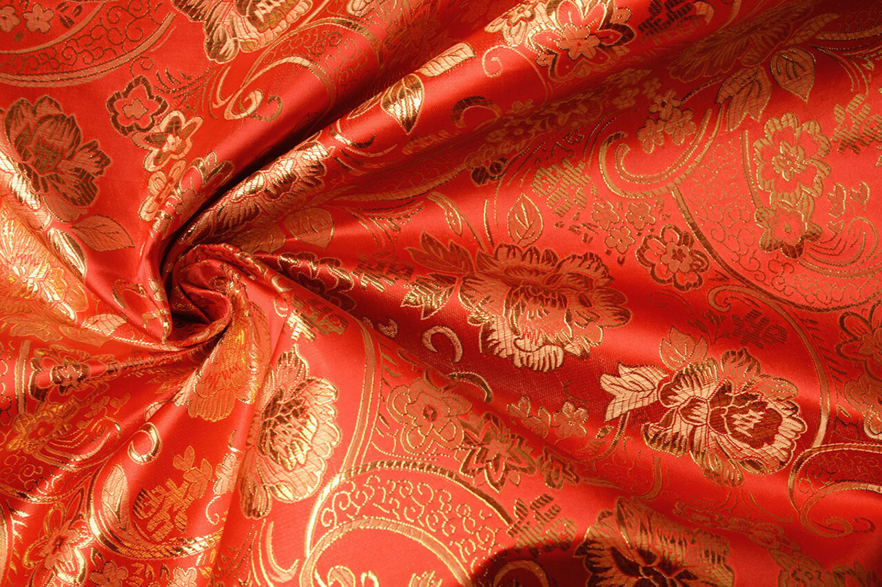 Brocade Rose Kenza Red