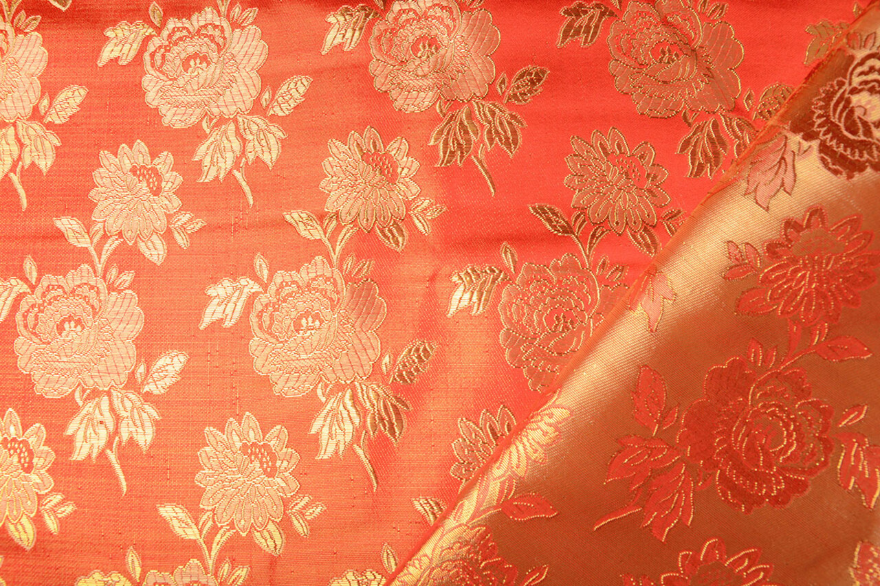 Brocade Rose Dide Red