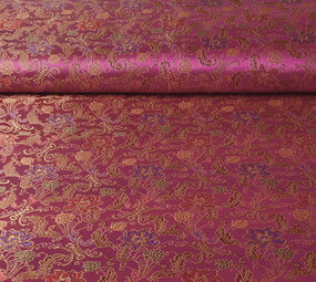 Brokat Paisley Asiara  Fuchsia