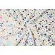 Piel Sintética Blanco Multicolor Foil Estrellas Piel Sintética Blanco Multicolor Foil Estrellas