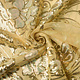 Sequins on Mesh Jamella Yellow Gold