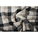 Teddy Tissu Carreaux Gris Teddy Tissu Carreaux Gris
