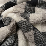 Curly Teddy Checkered Grey Curly Teddy Checkered Grey