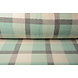 Teddy Tessuto Grande Quadri Verde Menta Teddy Tessuto Grande Quadri Verde Menta