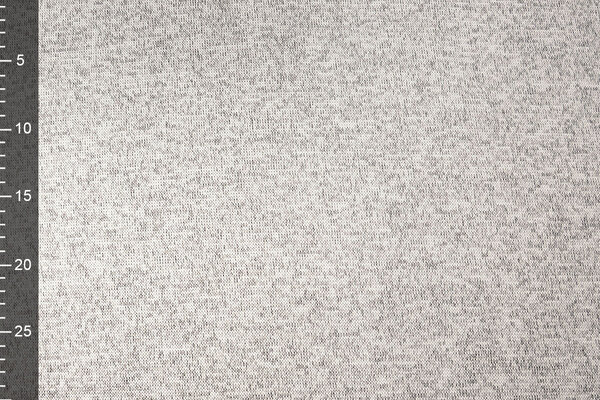 Knitted Jogging, Fur Melange Silver Knitted Jogging, Fur Melange Silver