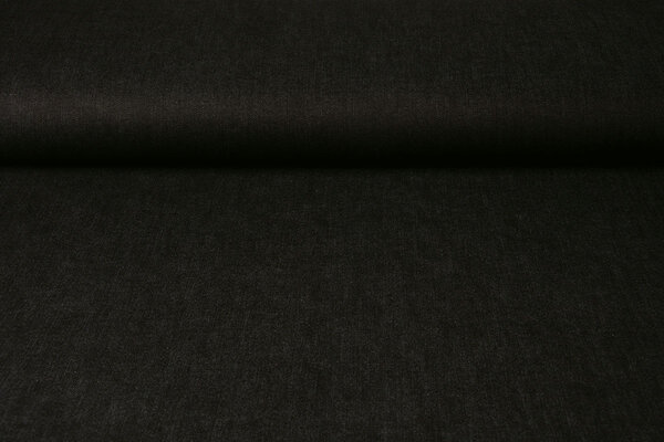 Unbleached Denim Jeans-Black