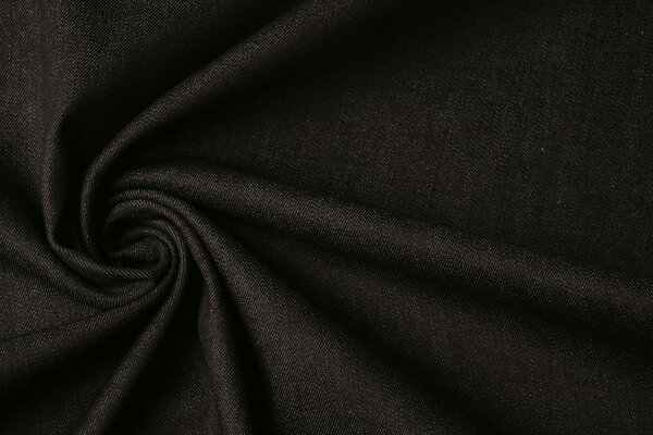 Unbleached Denim Jeans-Black