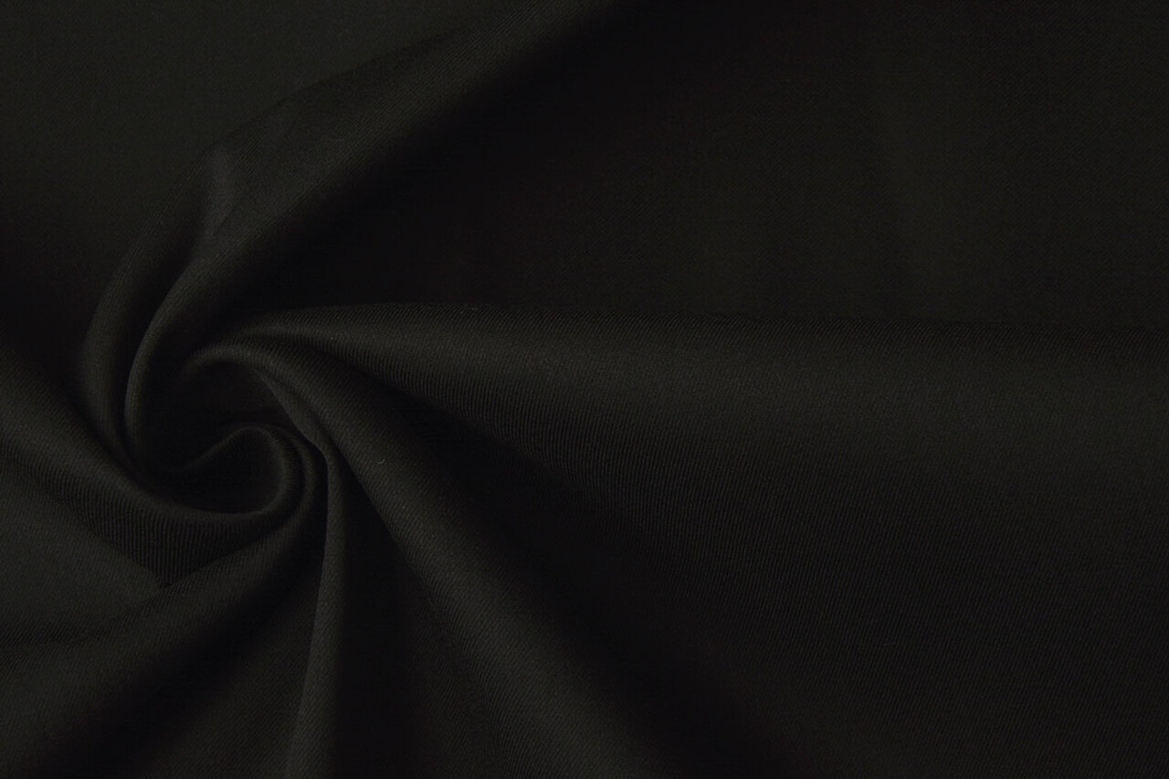 Roughened Unbleached Denim Black