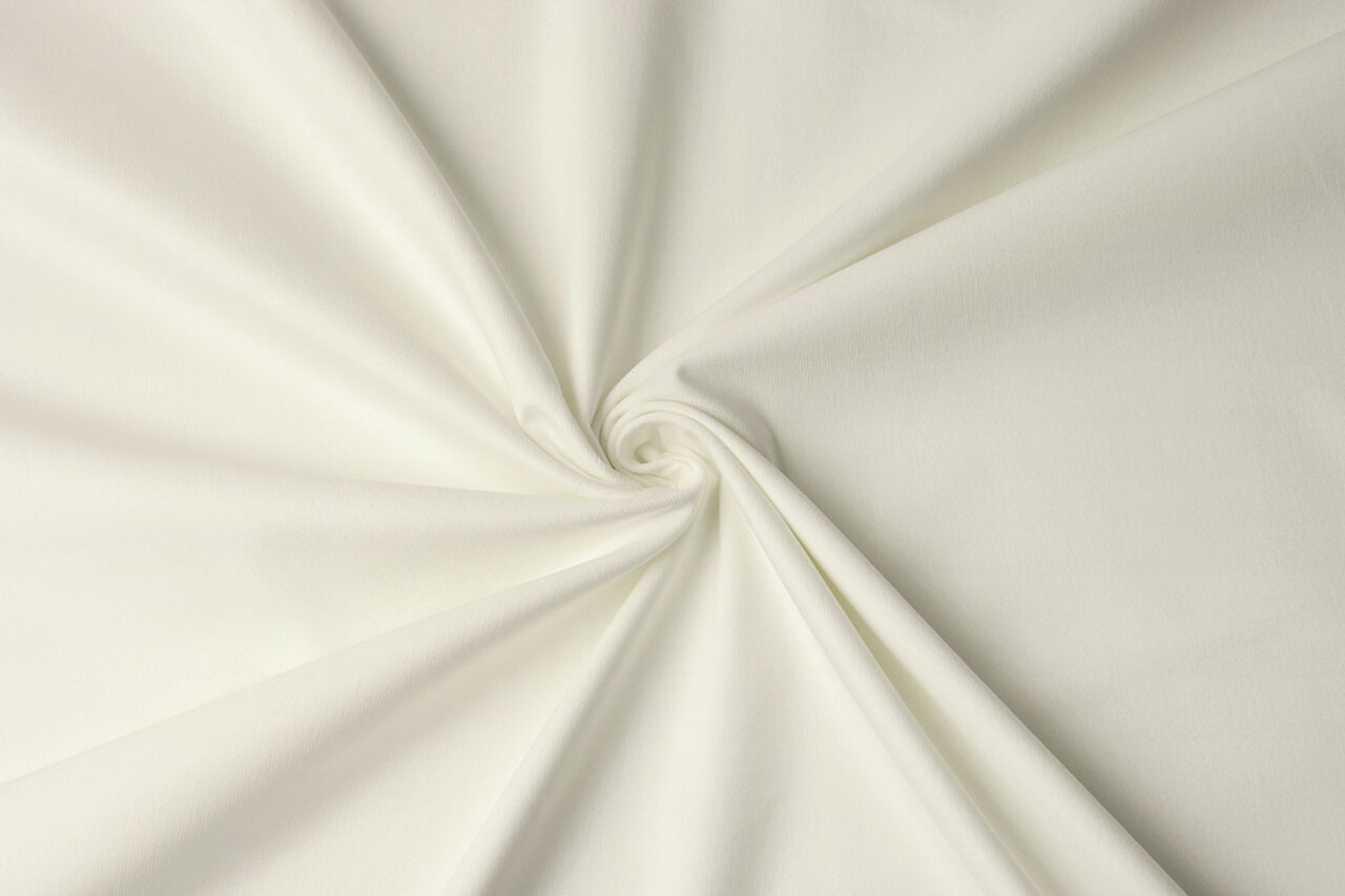 Unbleached Stretch Rib Fabric Fine