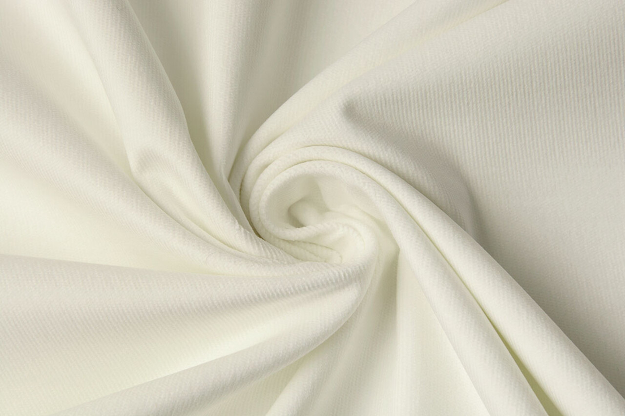 Écru Non Blanchi Stretch Côtelé Tissu Fin Écru Non Blanchi Stretch Côtelé Tissu Fin