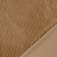 High and Low Rib Fabric Mocha Braun