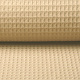 Oeko-Tex®  Waffelpiqué Baumwolle Champagne