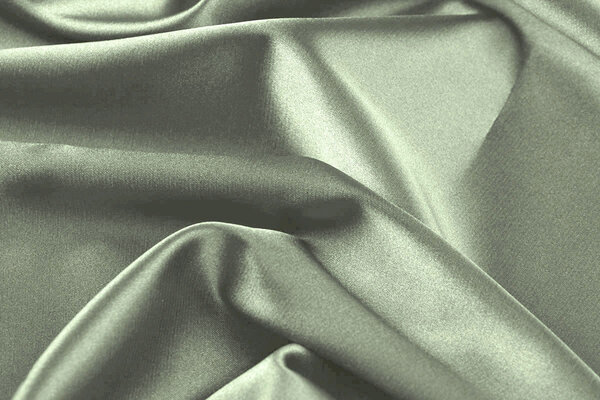 Stretch Satijn Oud Groen