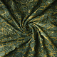 Jersey Glitter Fabric Tie Dye Green