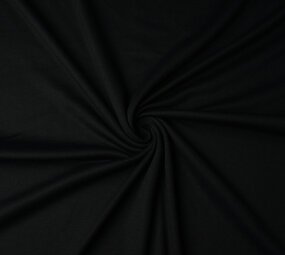 Viscose Punta Di Roma Roughened Black Viscose Punta Di Roma Roughened Black