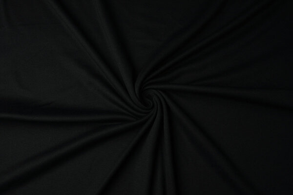 Viscose Punta Di Roma Roughened Black Viscose Punta Di Roma Roughened Black