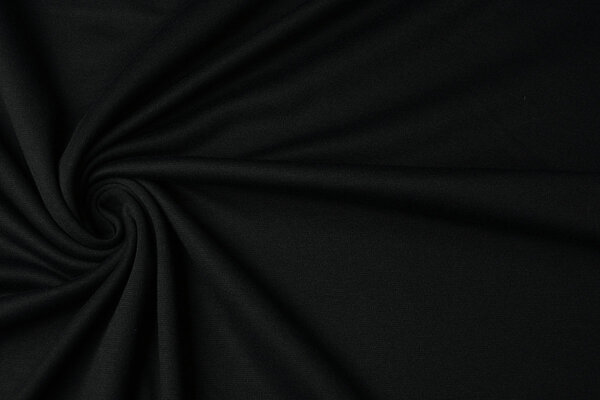 Viscose Punta Di Roma Geruwd Zwart Viscose Punta Di Roma Geruwd Zwart