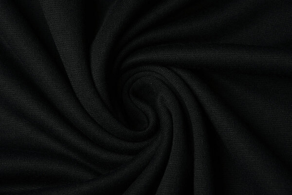 Viscose Punta Di Roma Geruwd Zwart Viscose Punta Di Roma Geruwd Zwart