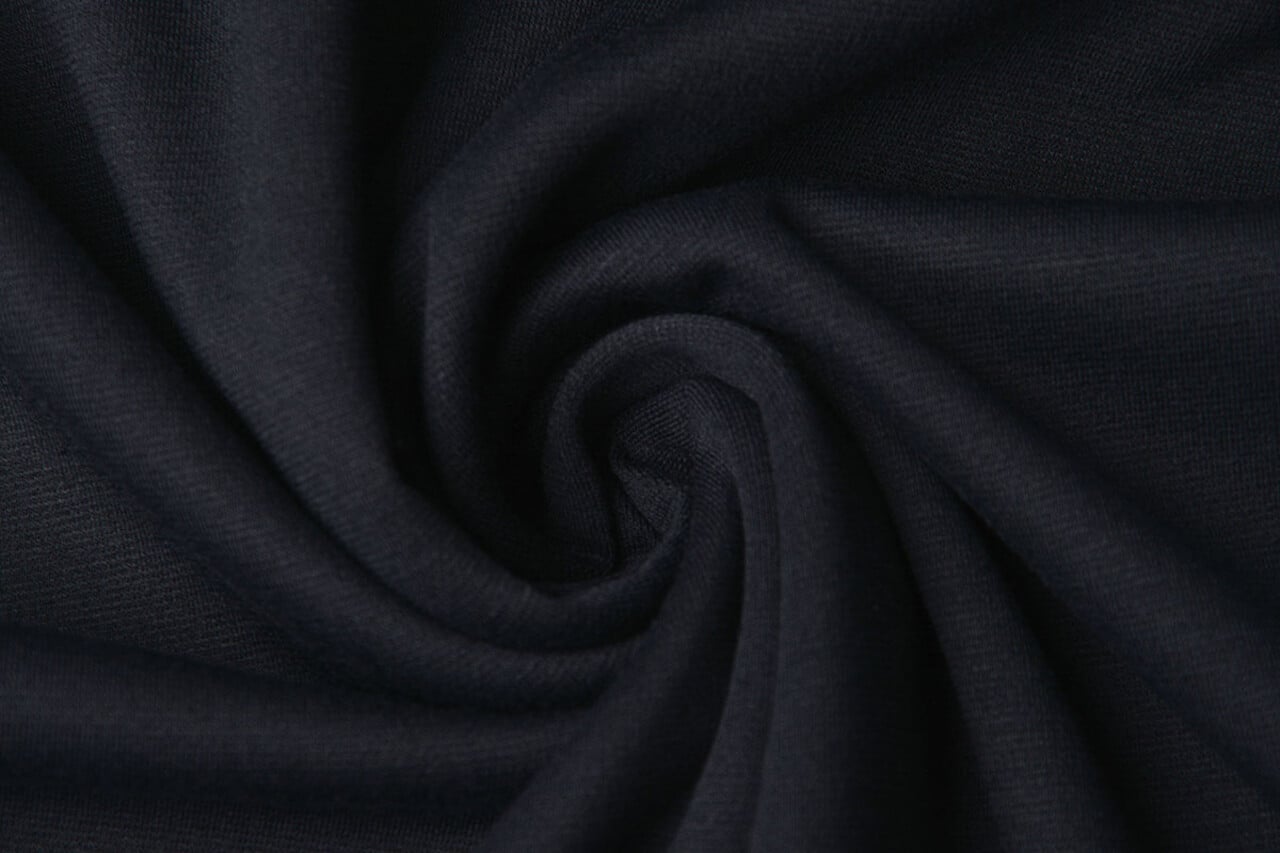 Viscosa Punta di Roma Geruwd Blu Navy