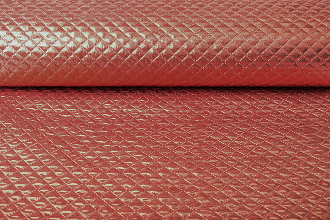 Tejido Metalizado Embossing Koperrood Tejido Metalizado Embossing Koperrood