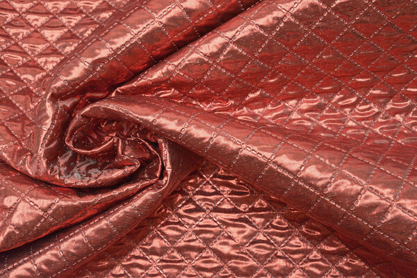 Tejido Metalizado Embossing Koperrood Tejido Metalizado Embossing Koperrood