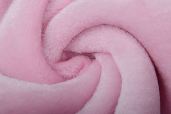 Short-haired Teddy Fur Light Pink