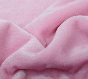 Kortharige Teddy Bont Licht Roze