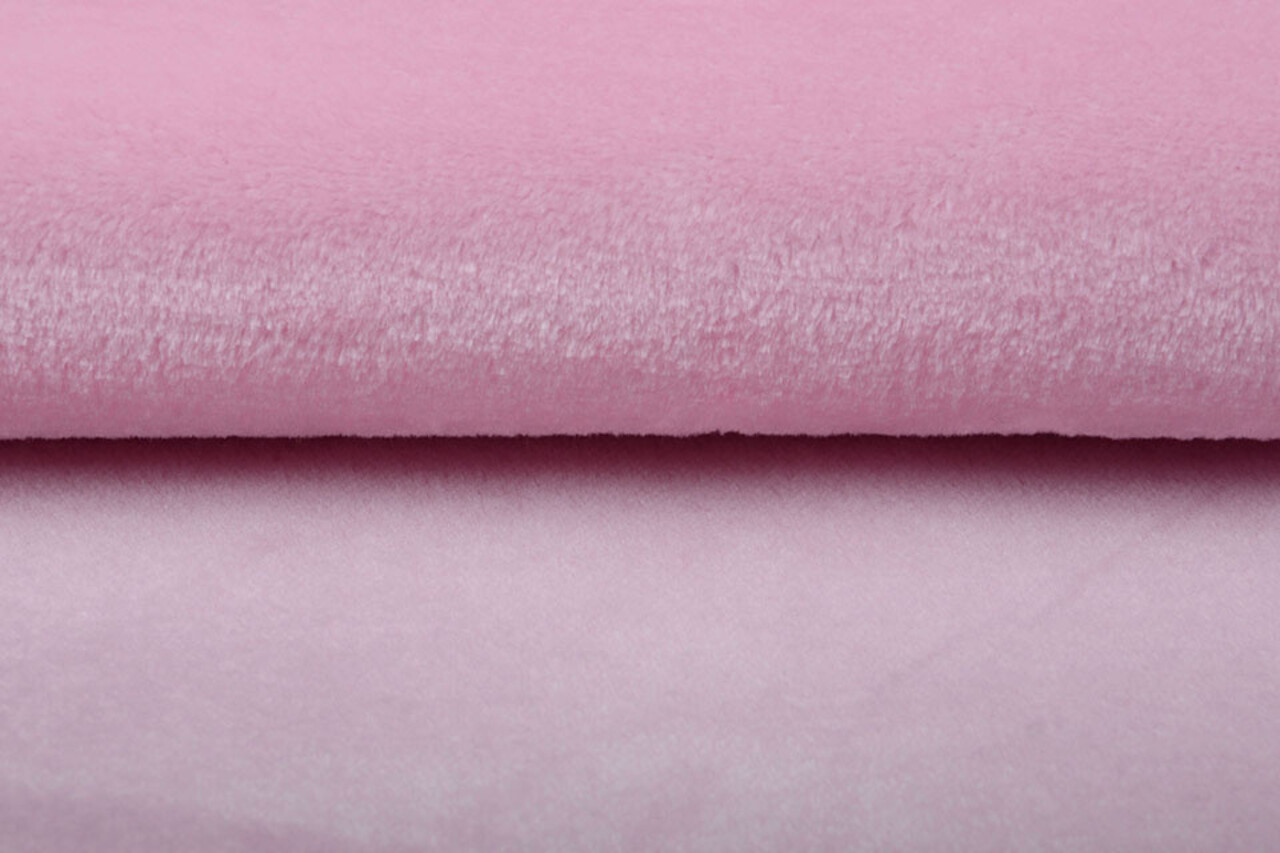 Kortharige Teddy Bont Licht Roze