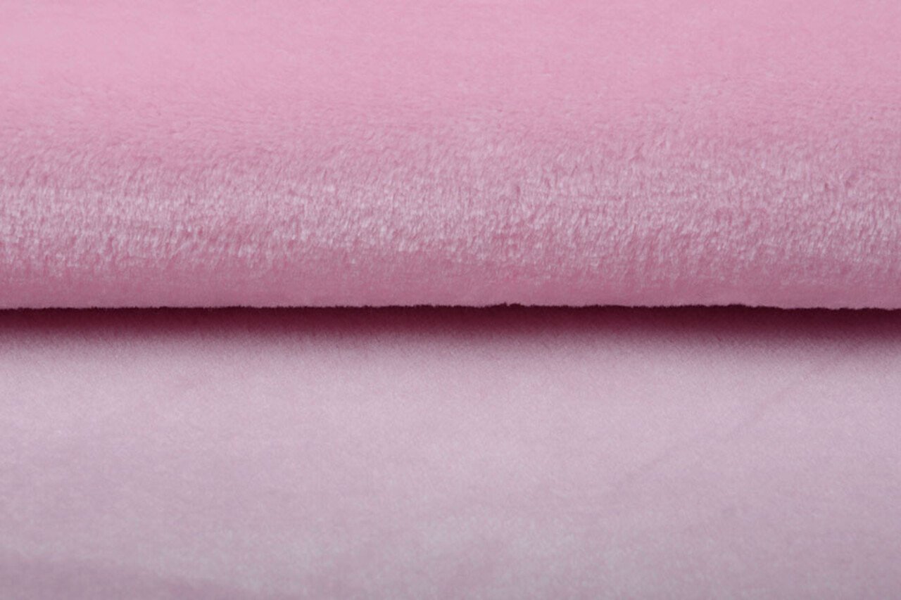 Short-haired Teddy Fur Light Pink