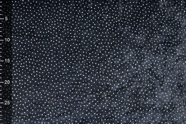 Velours with Glitter Navy Blue Velours with Glitter Navy Blue