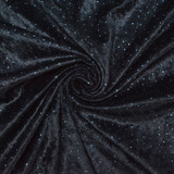 Velluto con Blu Glitter Blu Navy Velluto con Blu Glitter Blu Navy