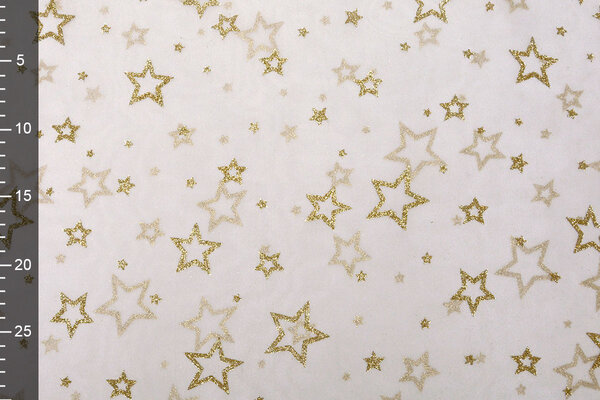 Luxe Organza Sterren Goud