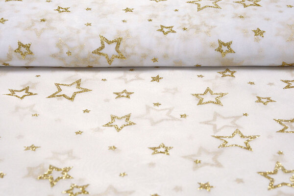 Luxe Organza Étoiles Or Luxe Organza Étoiles Or