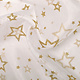 Luxury Organza Stars Gold