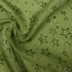 Luxury Organza Stars Green