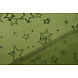 Luxe Organza Estrellas Verde