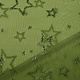 Luxury Organza Stars Green