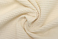 Linen Waffle Pique Fabric Creme