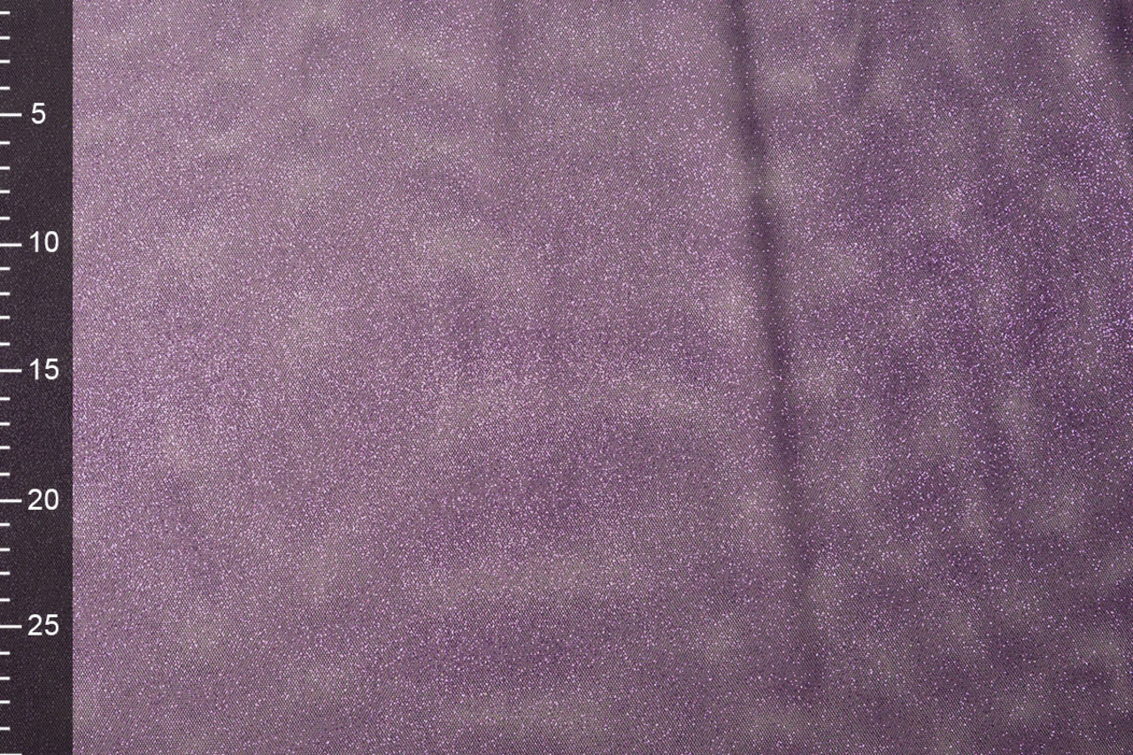 Feiner Tüll mit Glitzer Lila