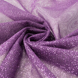 Fijne Tule met Glitter Paars Fijne Tule met Glitter Paars