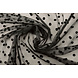 Fine Tulle Piccole Pois Nero Fine Tulle Piccole Pois Nero