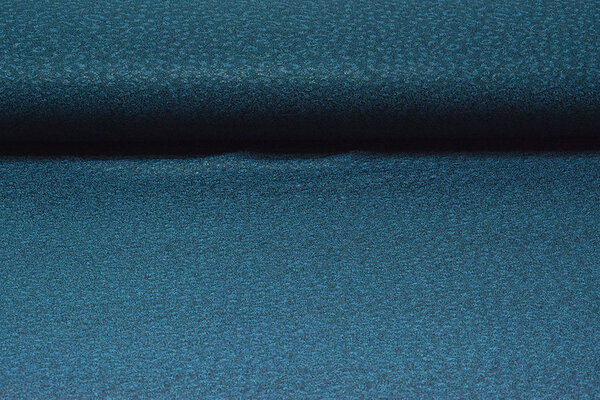 Gebreide Jersey Vlok Petrol Blauw Gebreide Jersey Vlok Petrol Blauw