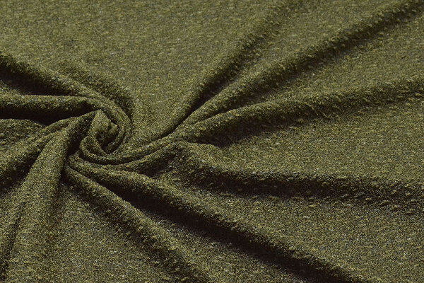 Knitted Jersey Flake Moss Green Knitted Jersey Flake Moss Green