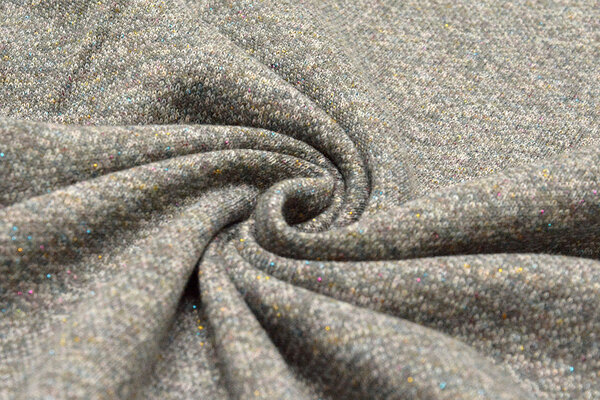 French Terry Sweatshirt Multicolor Grau Taupe