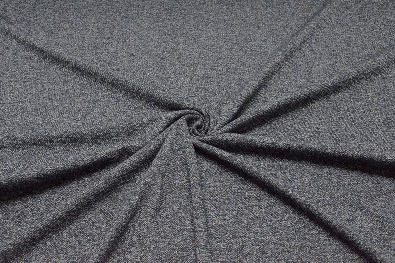 French Terry Sweatshirt Multicolor Dark Jeans