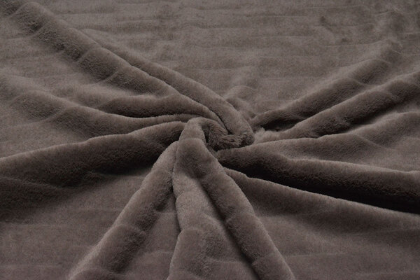 Kort Harige Bont Mex Bruin Mauve