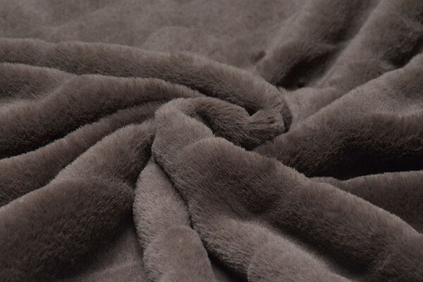 Short Hairy Fur Mex Brown Mauve