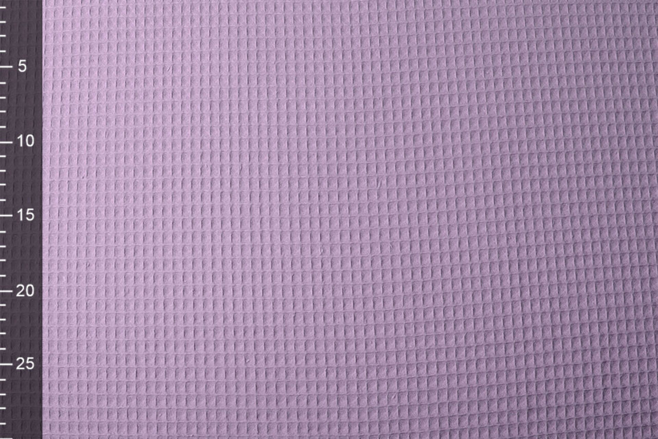 Oeko-Tex®  Waffle Pique Fabric Lilac