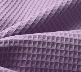 Oeko-Tex®  Waffelpiqué Baumwolle Fliedder