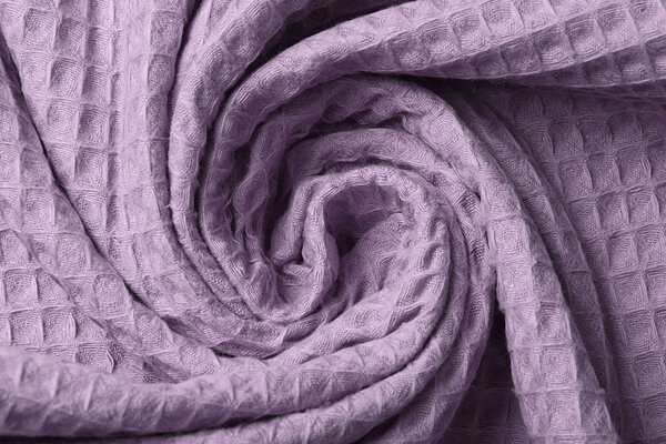 Oeko-Tex®  Waffelpiqué Baumwolle Fliedder